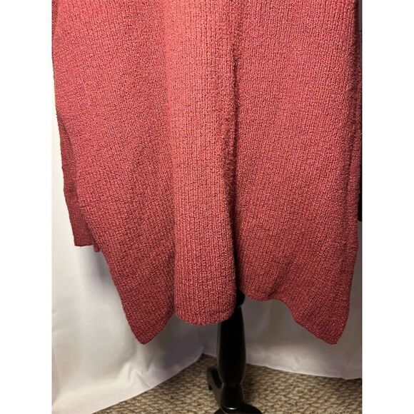 Free People Harper Knit Cardigan Sweater XS Maroon Long Sleeve Casual - Picture 7 of 12